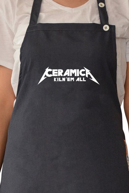 Šarena i moderna radionička kecelja - Ceramica
