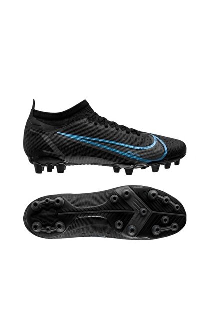 Nike Mercurial Vapor 14 Elite Ag 'black Photo Blue' Cz8717-004