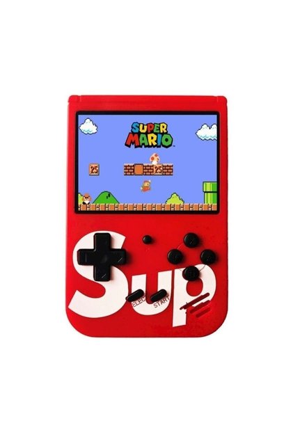 400 Nostalji Oyunlu Mini Atari Gameboy & Gamebox Oyun Konsolu Siyah Gameboy Atari