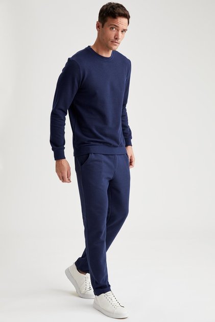 Slim Fit Bağcıklı Eşofman Altı