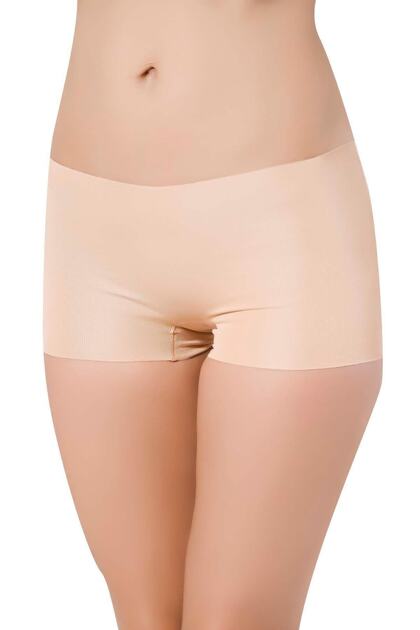 Kadın Ten 3 Lü Lazer Kesim Boxer