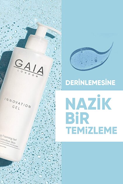 Gaia London Kuru Ve Yağlı Ciltler Için Yüz Temizleme Jeli