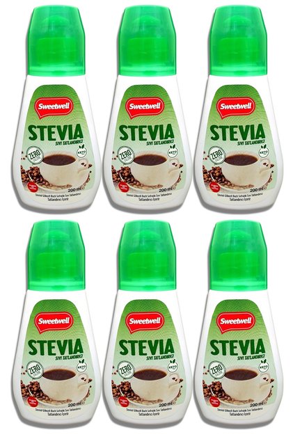 Stevia Liquid Sweetener Zero Calories 200 ml