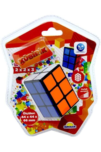 Zeka Küpü Eğitici Öğretici Zeka Geliştirici Dikdörtgen Sabır Küpü 2x2x3