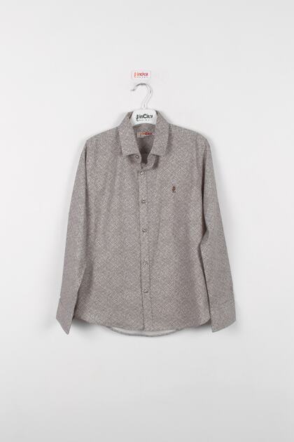Boy's Brown Shirt
