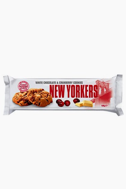 Soft Cookies with White Chocolate and Mince Meat Pieces