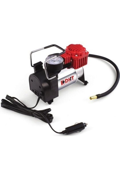 12 Volt Mini Araç Hava Pompası - Tek Silindir
