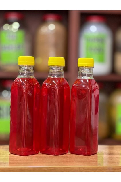 %100 Organik El Yapımı Kırmızı Kantaron Yağı 250 Ml X 3 Adet