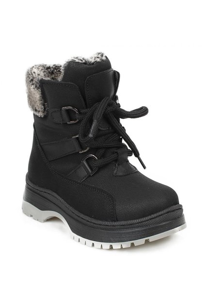 Alexis Non-Slip Sole Booties Black Kids Boots 211 946.p21k240