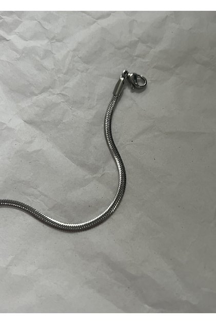 Steel Unisex Italian Chain Bracelet