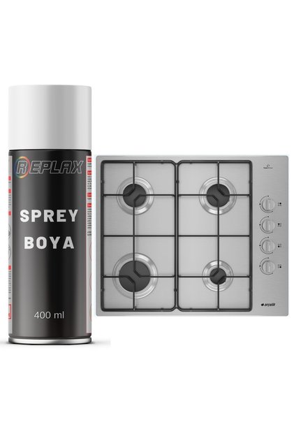 Inox Ankastre Ocak Sprey Boya 400 Ml.