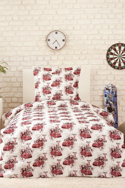Young Project Exctreme Red Single Bedspread