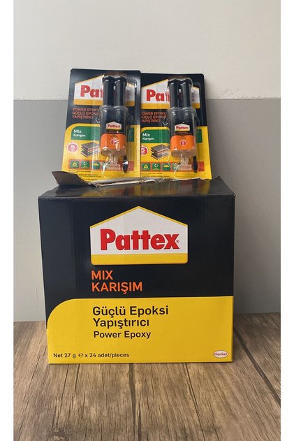 Power Epoxy Güçlü Epoksi Yapıştırıcı Mix Karışım 27 Gr 6'lı Koli