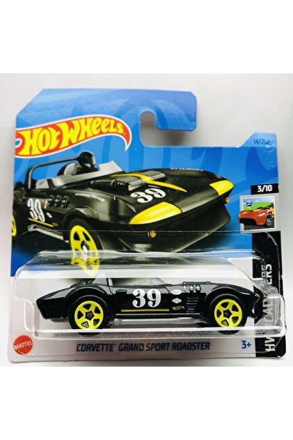 HOT WHEELS Yeni - New Corvette Grand Sport Roadster Mini Araba 1