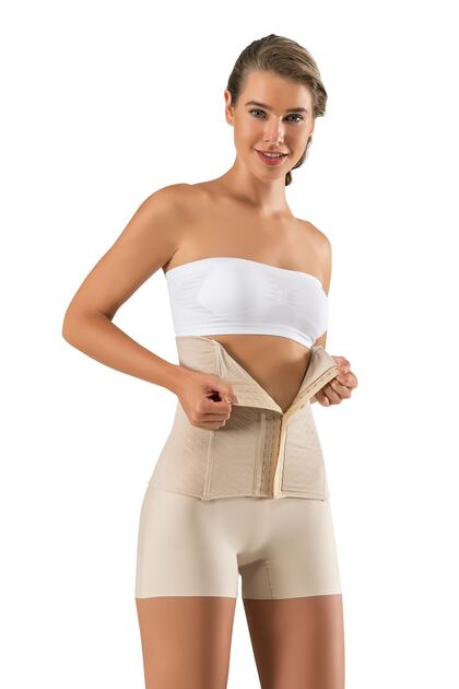 Women's Agrafla Waist Corset Seamless Seamless Underwire Gathering and Firming Corset