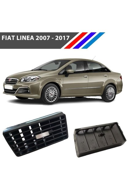 Fiat Linea Havalandırma Izgarası Yan Köşe Kısım Sol Krom Düğmeli