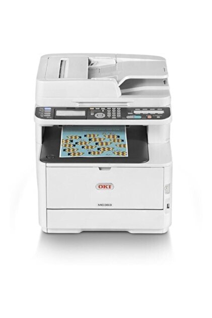 OKI A4 Mc363dnw 46403512 Çok Fonksiyonlu Faxlı Renkli Lazer Yazıcı