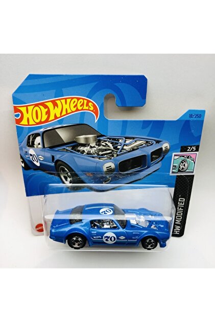 HOT WHEELS Yeni - New 1970 Pontiac Firebird Blue Mini Araba 1:64