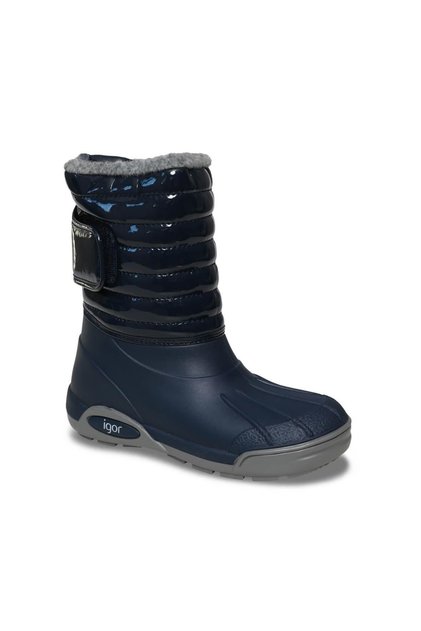 Topo Ski Charol Çocuk Yağmur Çizmesi - Lacivert