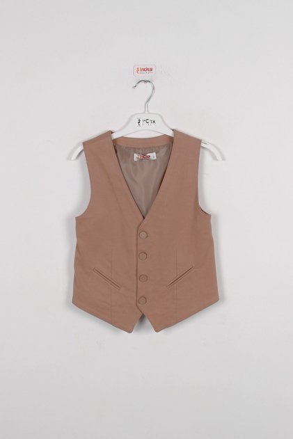 Boy's Camel Vest