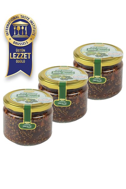 Bol Cevizli Incir Reçeli 370 Gr 3lü