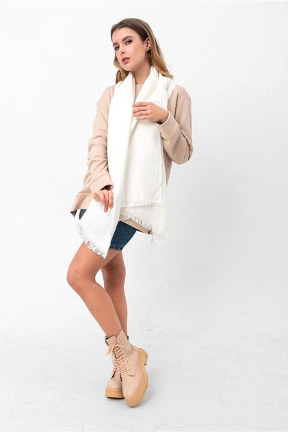 Soft Textured Thick Shoulder Shawl