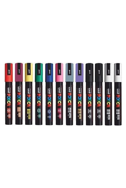 Marker Pc5m 12'li Keçeli Kalem Set