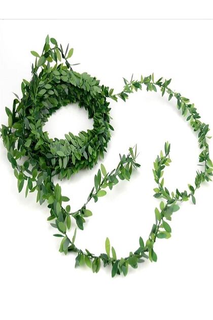 15 Meters Leaf Ribbon Artificial Ivy Home Balcony Decoration Ivy – Christmas Ornament, Stylish Design – Yi