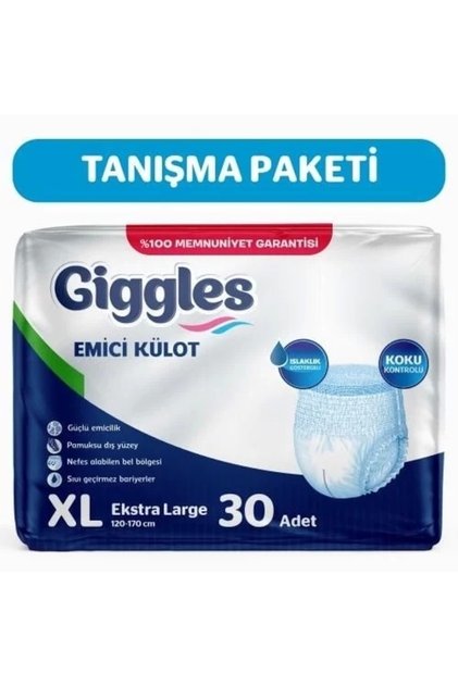 Absorbent Panties Patient Diapers Size XL 30 Pieces
