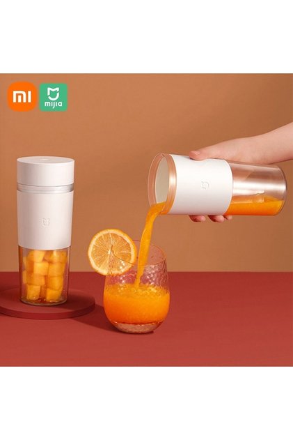 Taşınabilir Şarjlı Blender 300 ml Mjzzb01pl Meyve Sıkma Makinası