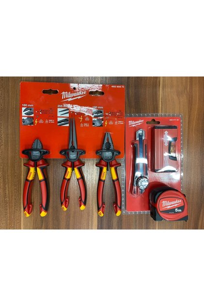 1000 V Ağır Hizmet 6 Parça Usta Seti Made In Germany
