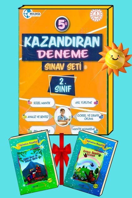 2Nd Grade 5 Trial Exam Set+Stories