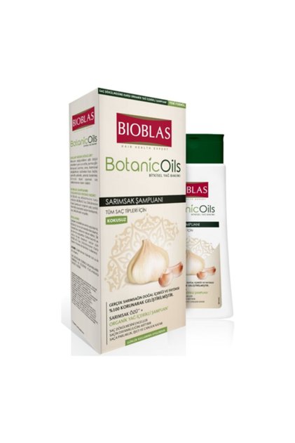 Botanic Oils Garlic Shampoo for All Hair Types 360 ml