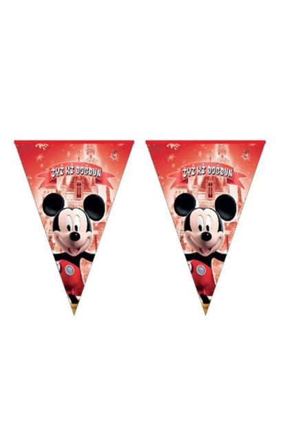 Mickey Mouse Triangle Pennant 2 Meters
