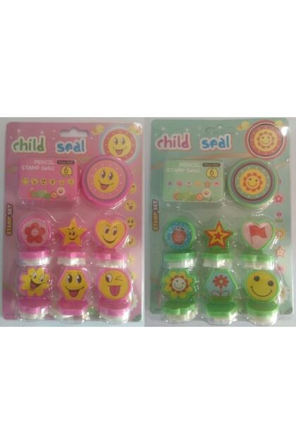 Kiddy Mühür Seti 6 Şekilli