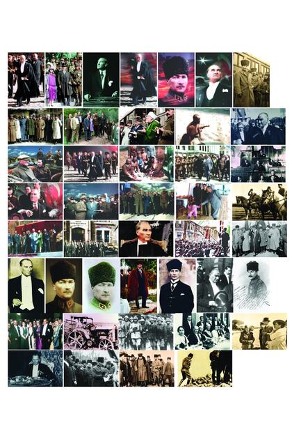 Mustafa Kemal Atatürk Mega Postcard Set, (10x15 Cm)