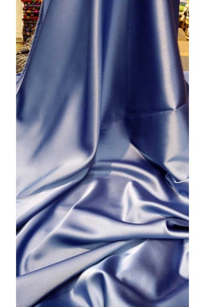 Kalın Asitat Likralı Saten Kumaş (150cm Eninde)