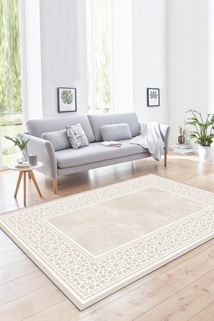 Kaymaz Taban Yıkanabilir Dijital Baskı Mutfak Halısı Yolluk Halı