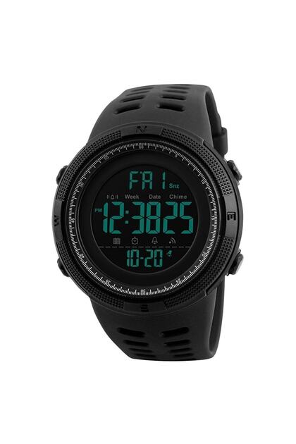 1251 Men's Watch Digital Display Silicone Band