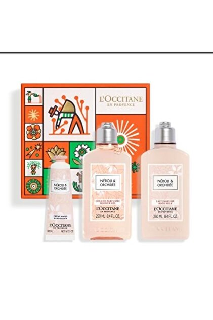 L'Occitane Néroli & Orchidée Bodycare Gift Set - Portakal Çiçeği