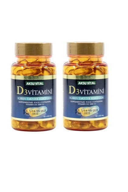 Vitamin D3 60 Softgel 2 Pieces