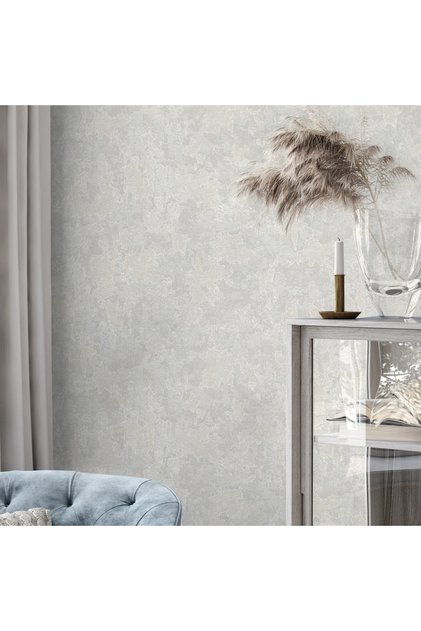 Vera 1513-1 Dekoratif Retro Kendinden Desenli Düz Sade Duvar Kağıdı