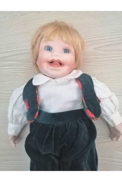 Ifadeli Porselen Bebek Porselen Oyuncak Bebek