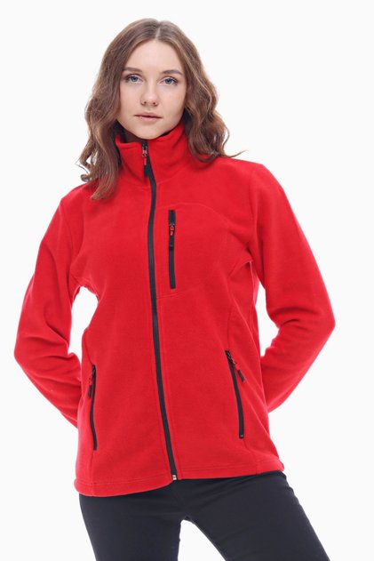 Ghassyco. Kadın Tam Fermuarlı Polar Ceket