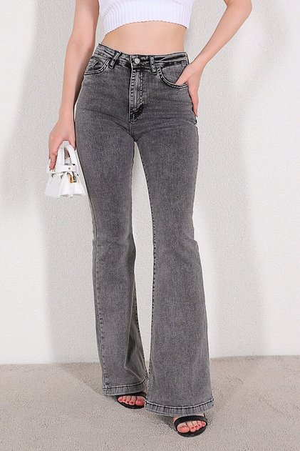 Liana Smoky Flared Leg Jeans High Waist Flared Jeans Shaping (Extra Comfortable)