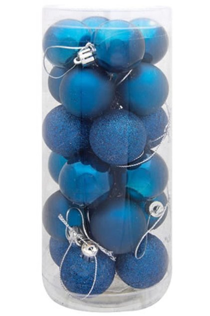 Christmas Decorations Christmas Tree Ball 4cm 24 Pieces Christmas