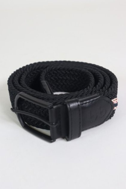 Black Elastic Mesh Belt