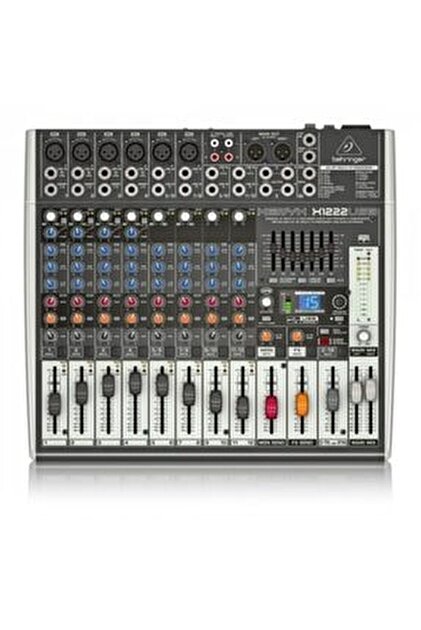 Behringer XENYX 1202SFX Premium Analog 12-Input Mixer with USB St