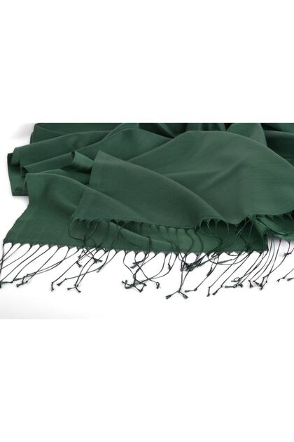 Silk Look Shawl - Emerald (Silky)