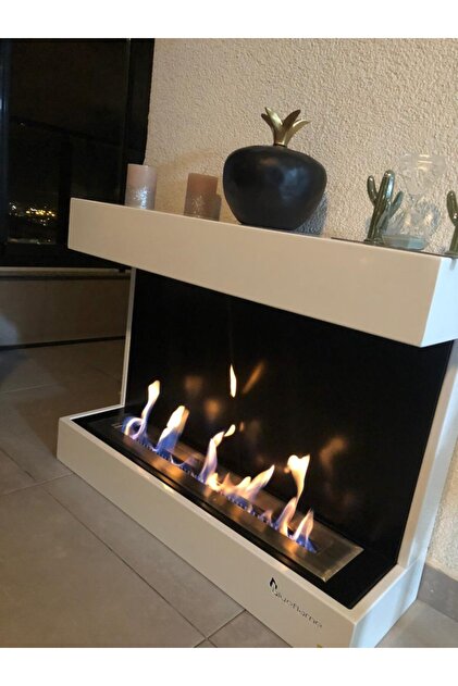 BLUEFLAME Wallfire 90 Bacasız Şömine -1 Litre Bioethanol Şömine